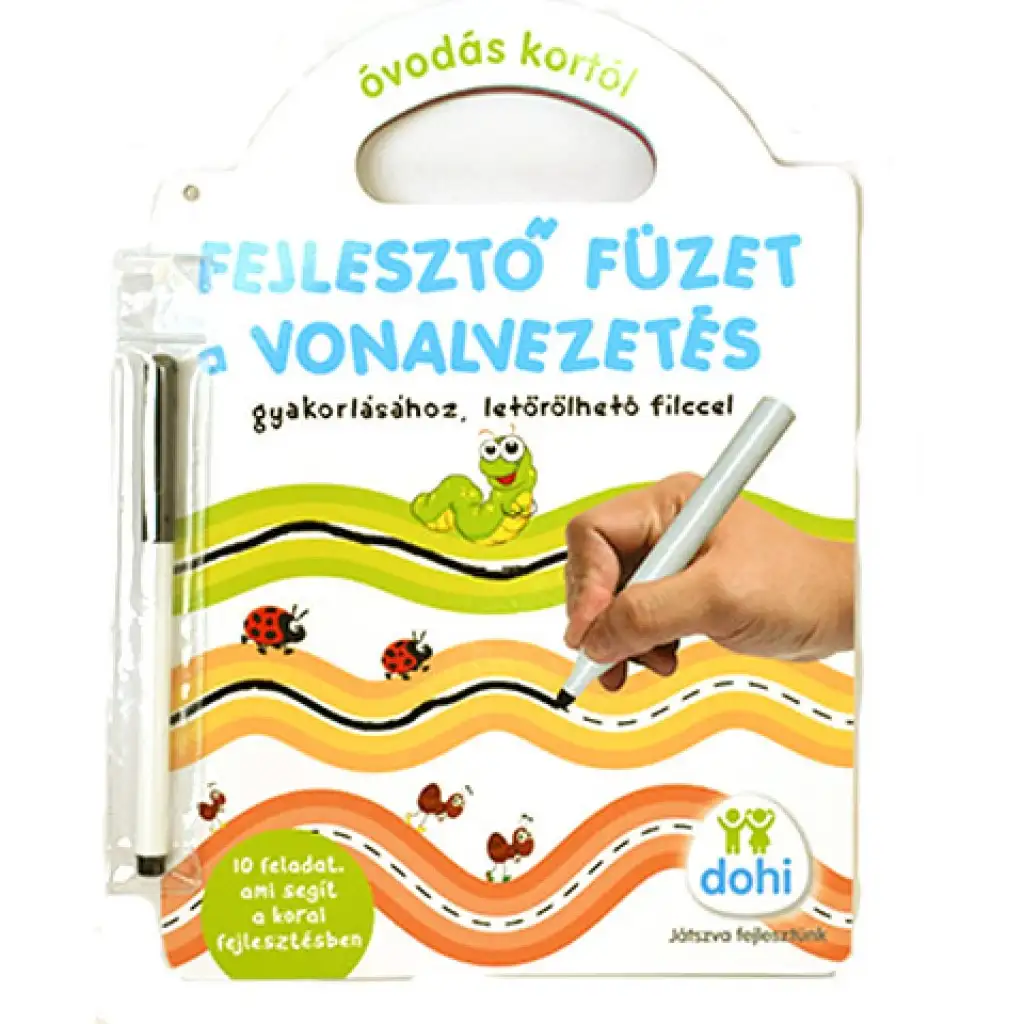 Fejlesztő füzet - Vonalvezetés - D-Toys kép 1