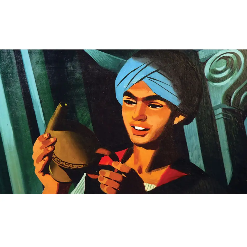 Aladdin és a csodalámpa diafilm kép 1
