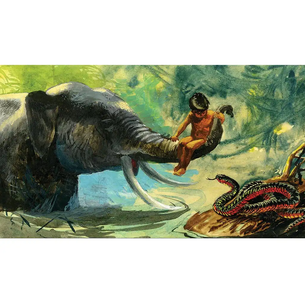 Kipling: Maugli, a farkasok fia diafilm kép 1