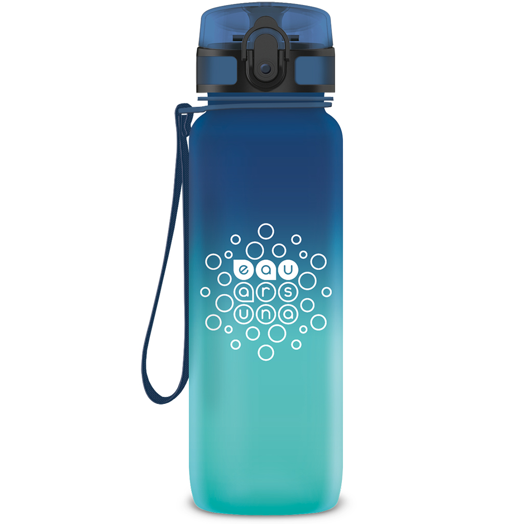 Ars Una: BPA-mentes színátmenetes kulacs matt - 800 ml - Dark Sea kép 1