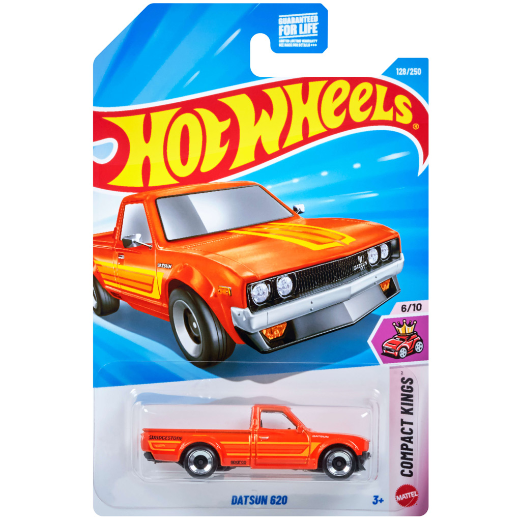 Hot Wheels: Datsun 620 kisautó 1/64 - Mattel kép 1