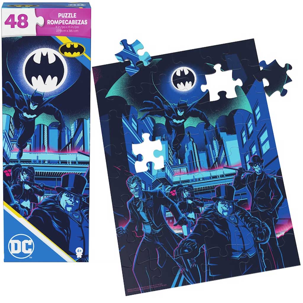 DC Comics Batman és ellenségei 48db-os puzzle - Spin Master kép 2