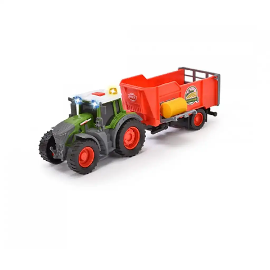 Fendt Farm traktor utánfutóval - Dickie Toys kép 1