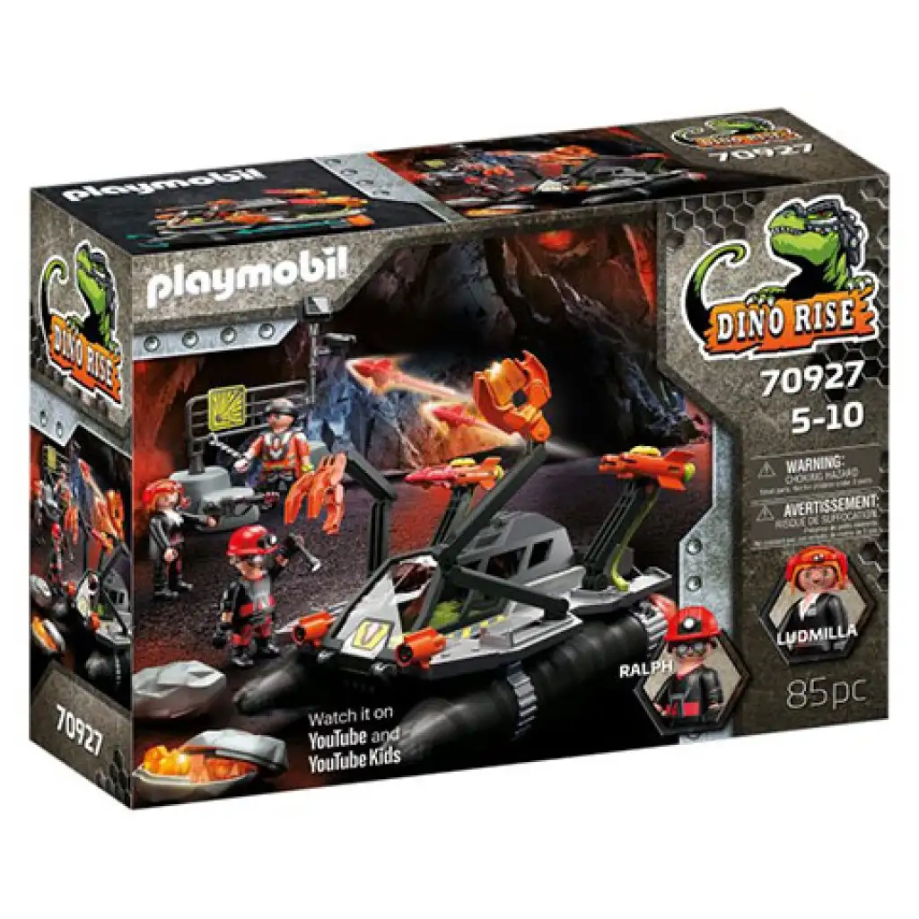 Playmobil: Dino Rise A pusztító fúrójármű (70927) kép 1