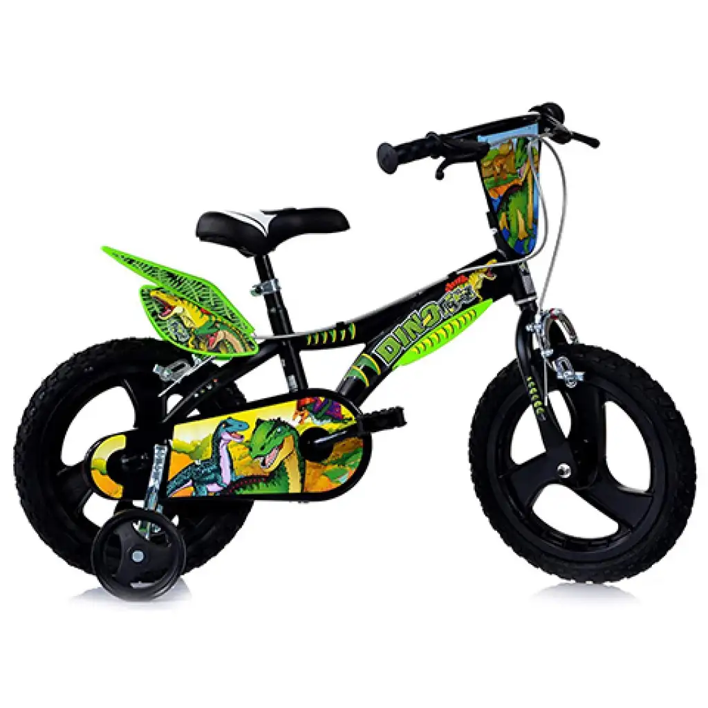 T-Rex dinoszauruszos gyerek bicikli 16-os méretben - Dino Bikes kerékpár kép 1