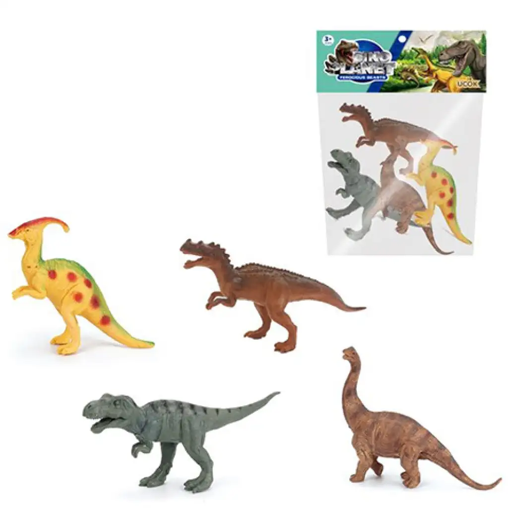 Dinoszaurusz figurák 15cm-es méretben 4db-os szett kép 1