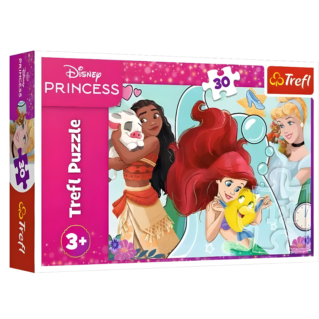 Disney hercegnők varázslatos világa 30db-os puzzle - Trefl kép 1