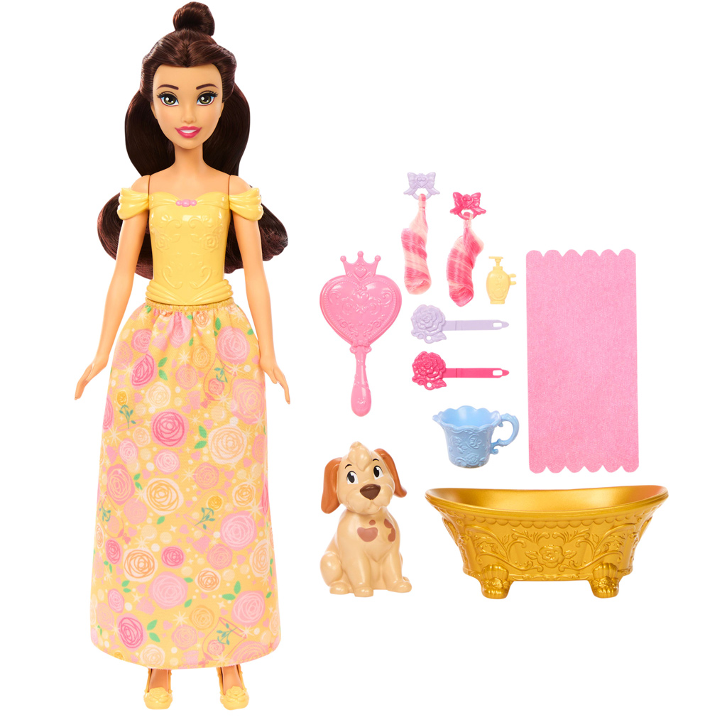 Disney Hercegnők: Belle játékszett - Mattel kép 2