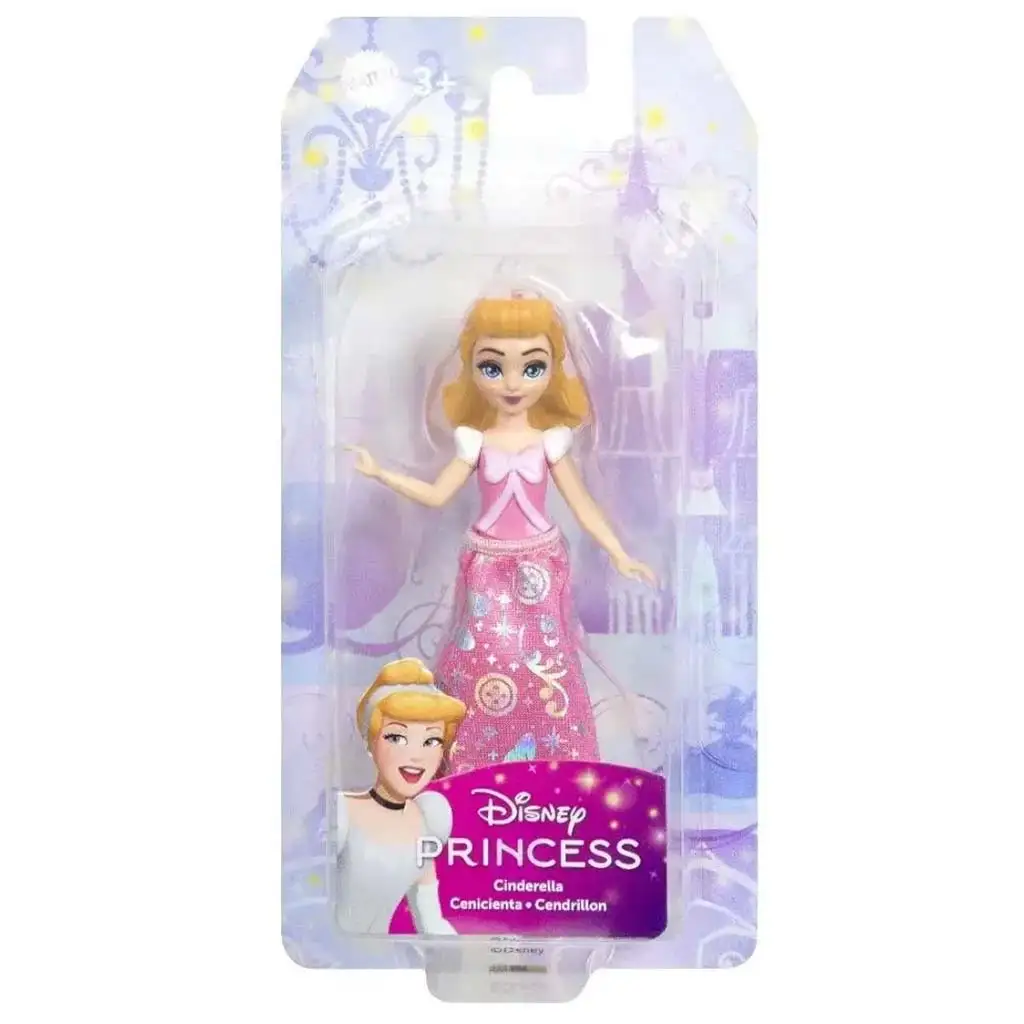 Disney Hercegnők: Mini Hamupipőke hercegnő baba - Mattel kép 1