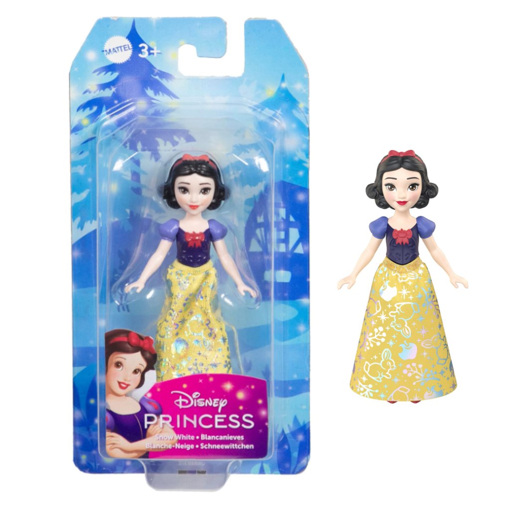 Disney Hercegnők: Hófehérke mini hercegnő baba - Mattel kép 1