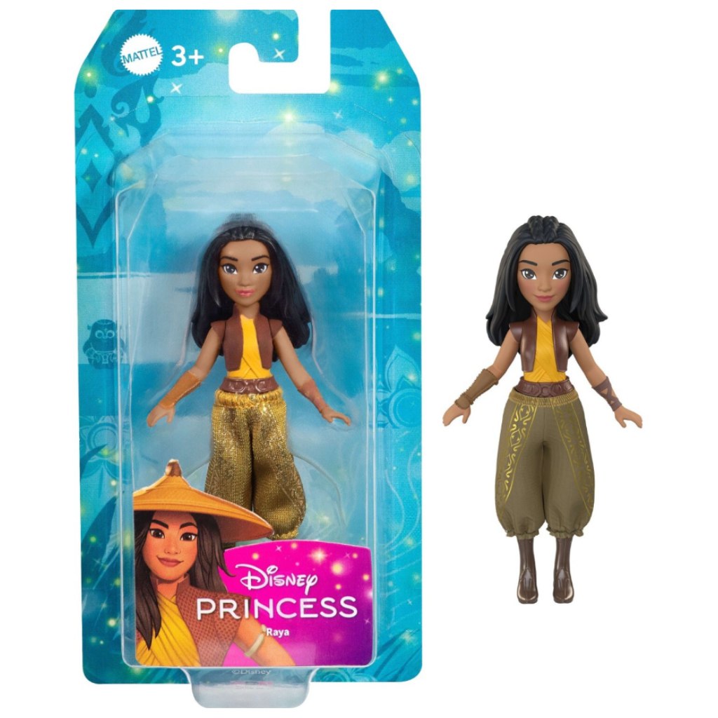 Disney Hercegnők: Raya mini hercegnő baba - Mattel kép 1