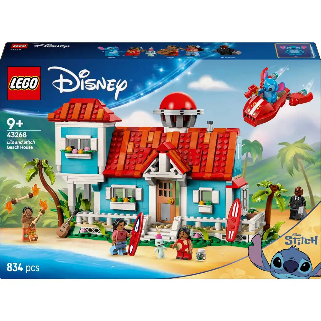 LEGO® Disney: Lilo és Stitch tengerparti háza (43268) kép 1