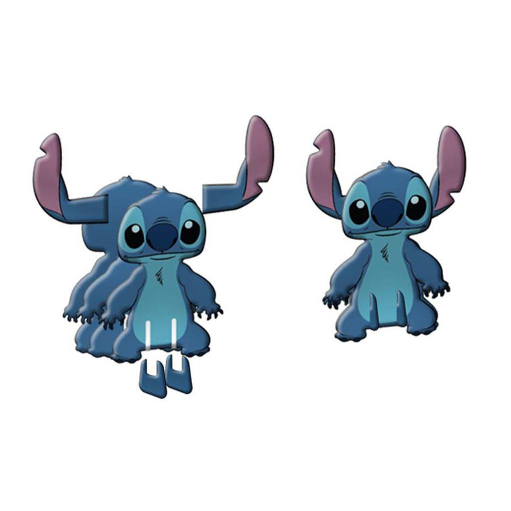 Luna: Disney Stitch 2az1-ben 60db-os puzzle és Stitch figura kép 2