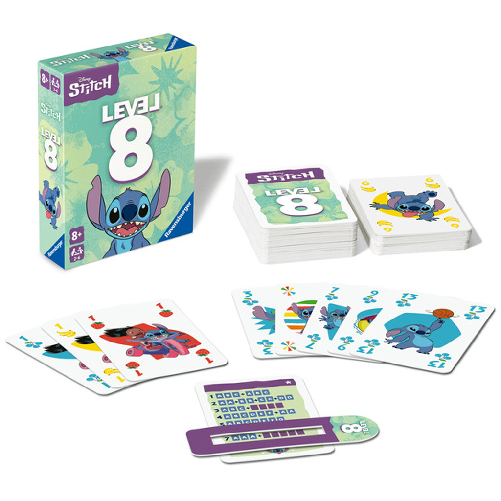 Disney Stitch Level 8 társasjáték - Ravensburger kép 2