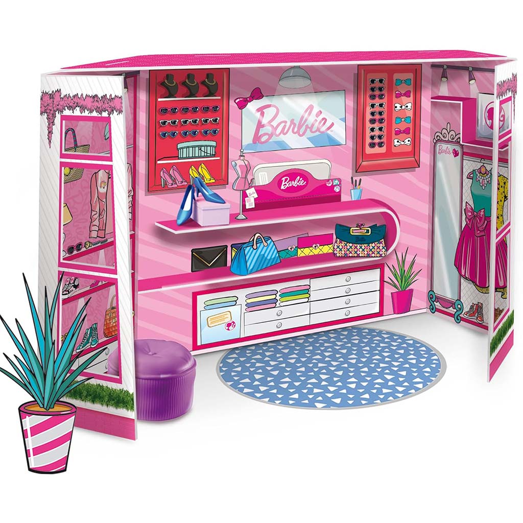 Barbie Divat üzlet játékszett - Lisciani kép 2