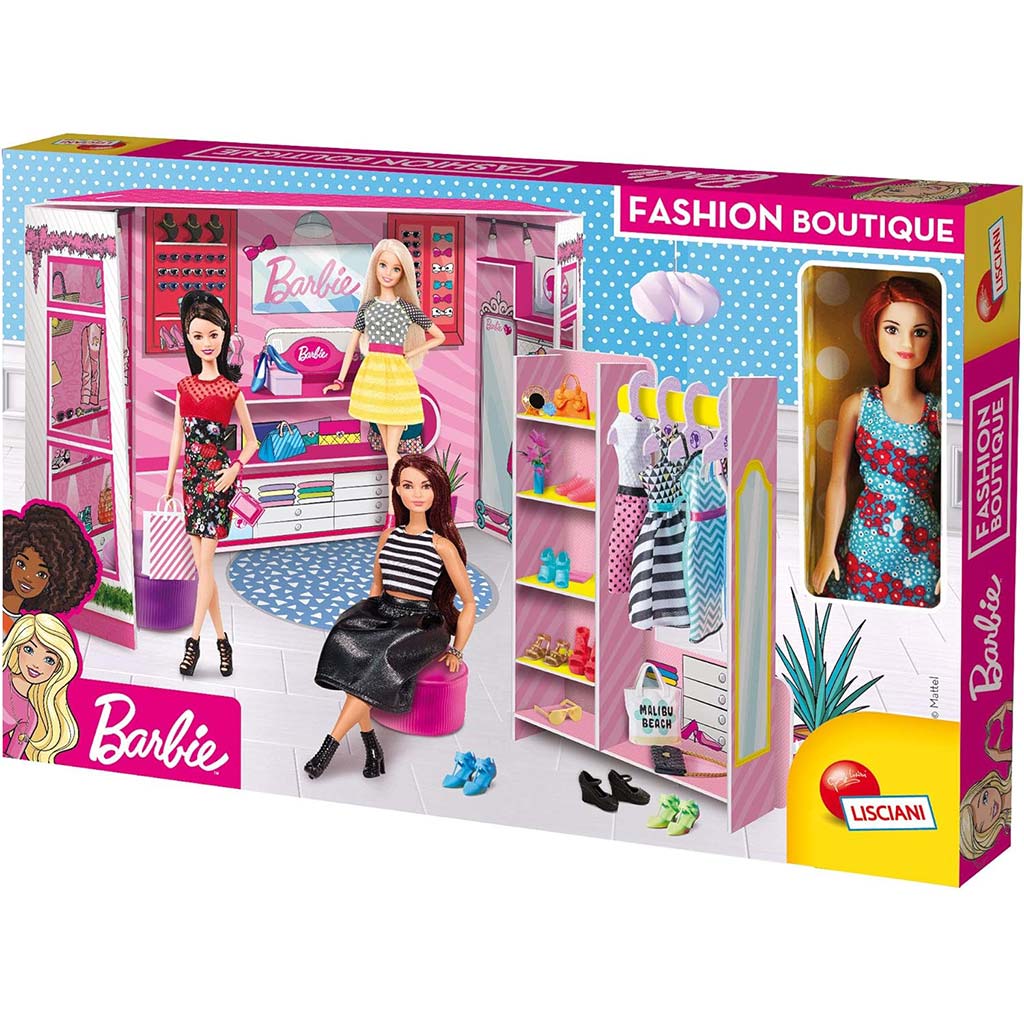 Barbie Divat üzlet játékszett - Lisciani kép 1