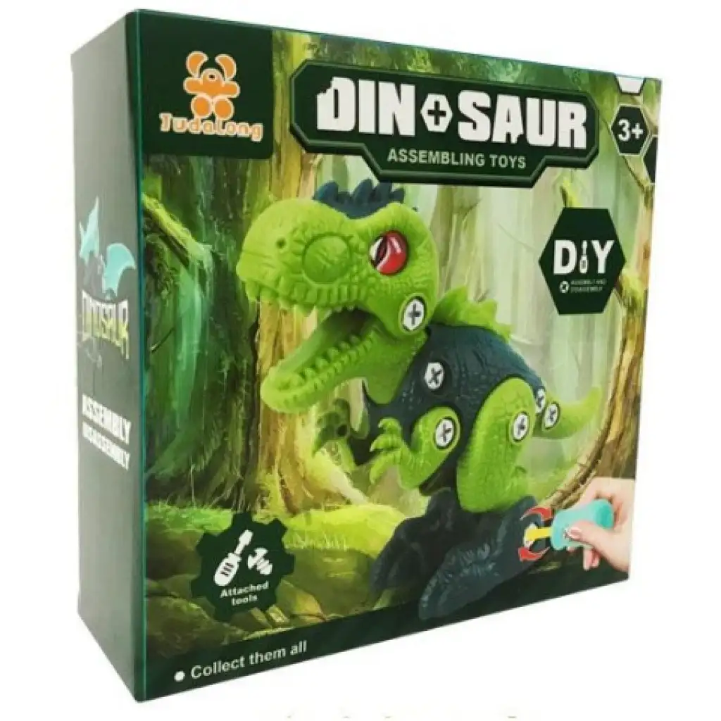 DIY T-Rex csavarozható dinoszaurusz figura kép 1