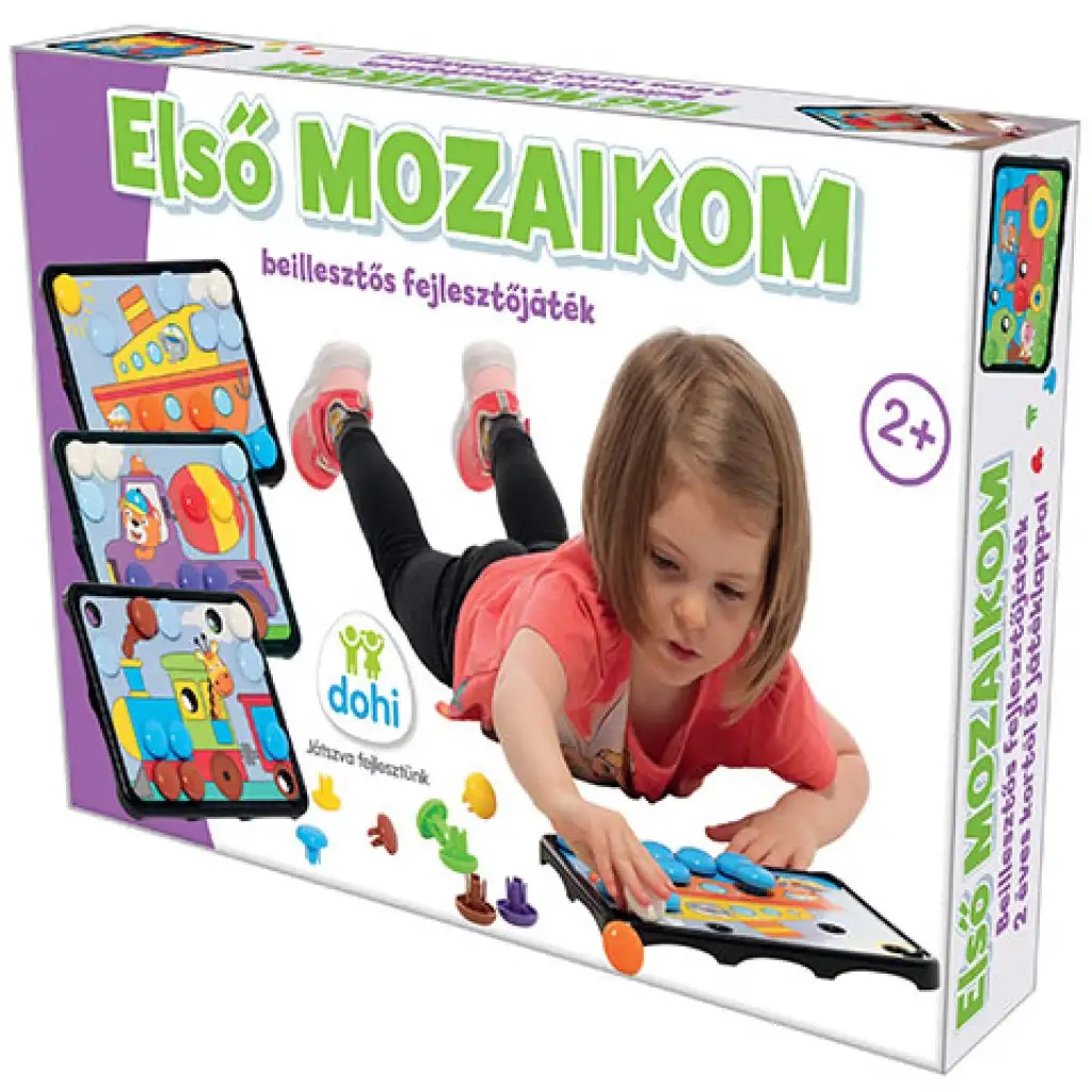 Első mozaikom - Járművek fejlesztő játék kép 1