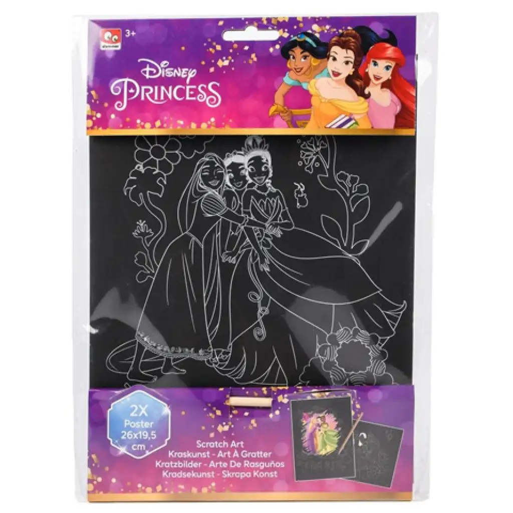 Disney Princess: 2db-os képkarc készítő szett - Canenco kép 1