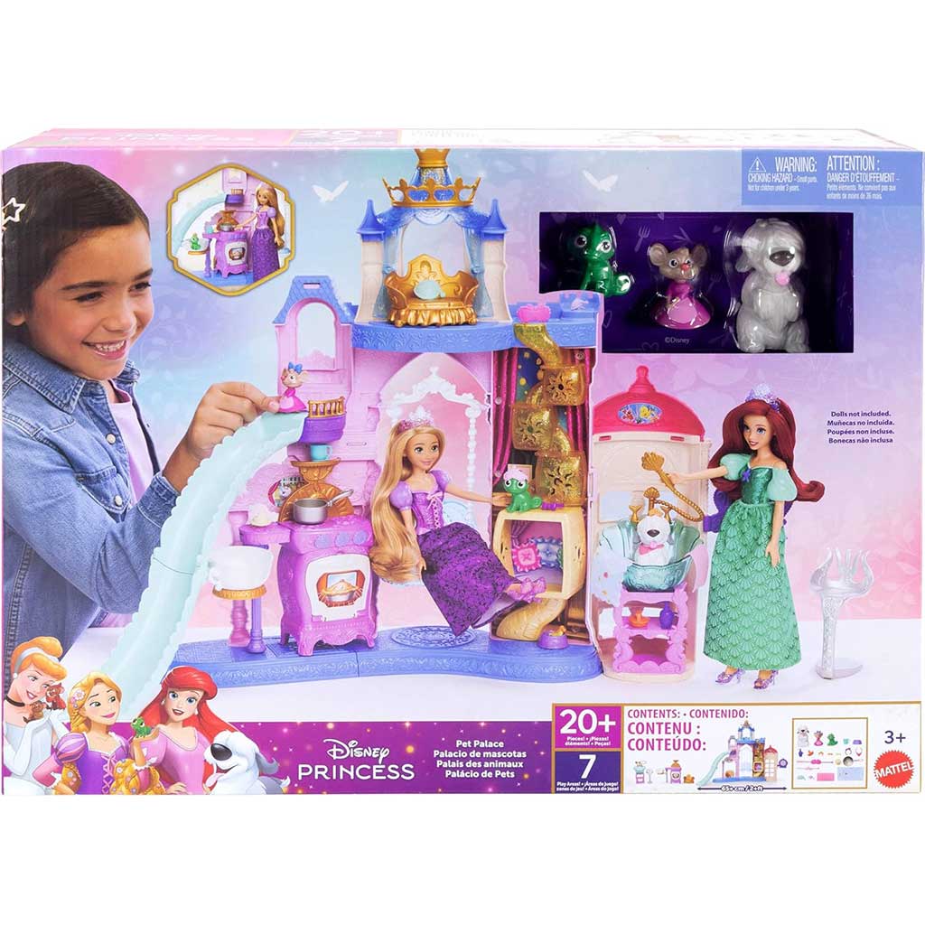 Disney Hercegnők: Kisállat kastély játékszett - Mattel kép 1