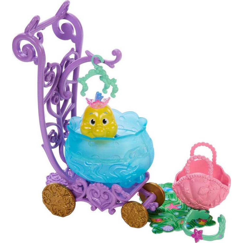Disney Hercegnők Kiskedvenc hintó Ariel - Mattel kép 3
