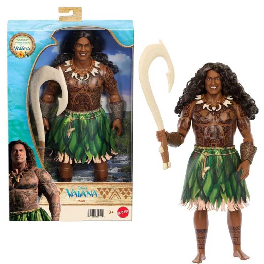 Disney Hercegnők: Vaiana a film - Maui figura 26cm - Mattel kép 2