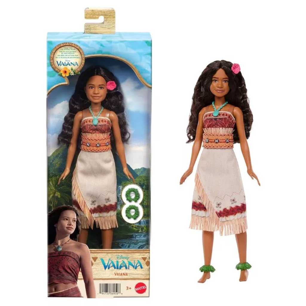 Disney Hercegnők: Vaiana a film - Vaiana figura 26cm - Mattel kép 2