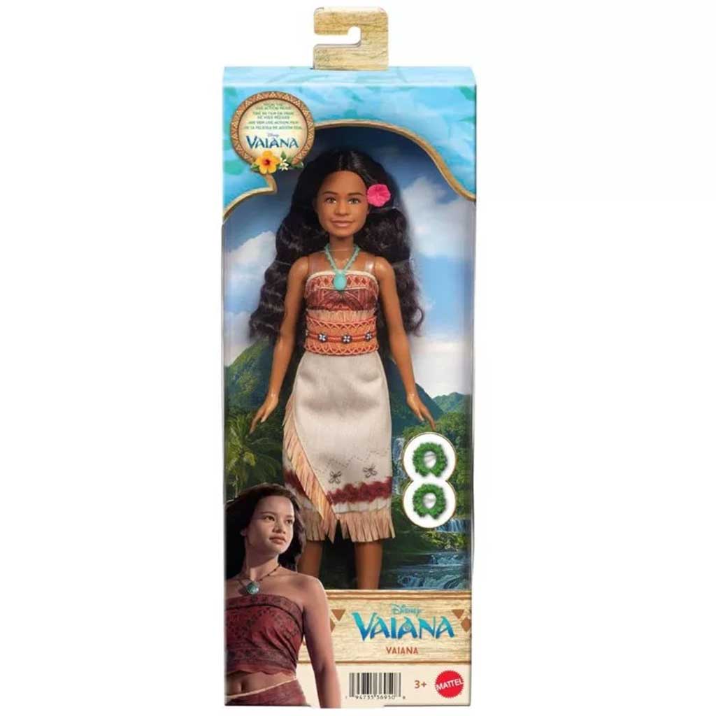 Disney Hercegnők: Vaiana a film - Vaiana figura 26cm - Mattel kép 1