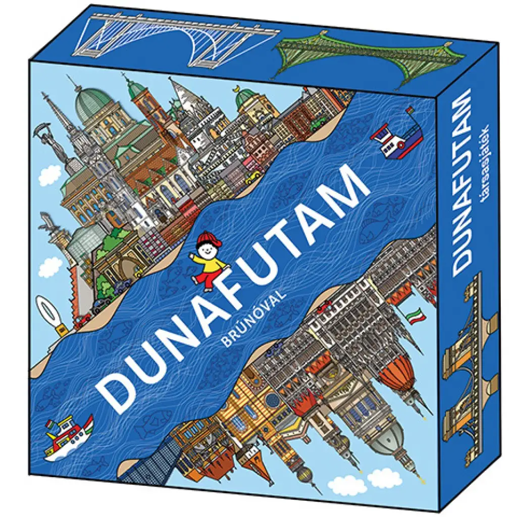 Dunafutam Brúnóval társasjáték kép 1