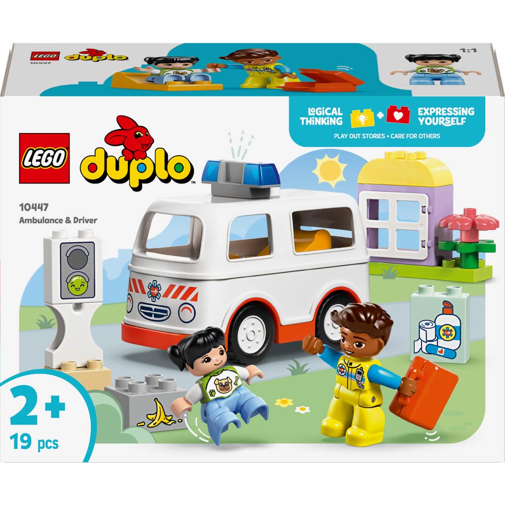 LEGO® DUPLO®: Mentőautó és mentősofőr (10447) kép 1
