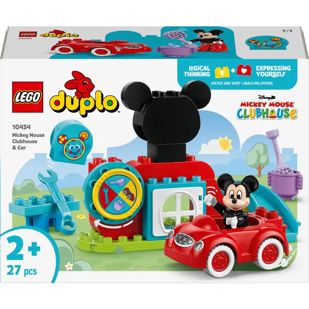 LEGO® DUPLO®: Mickey egér játszótere és autója (10454) kép 1