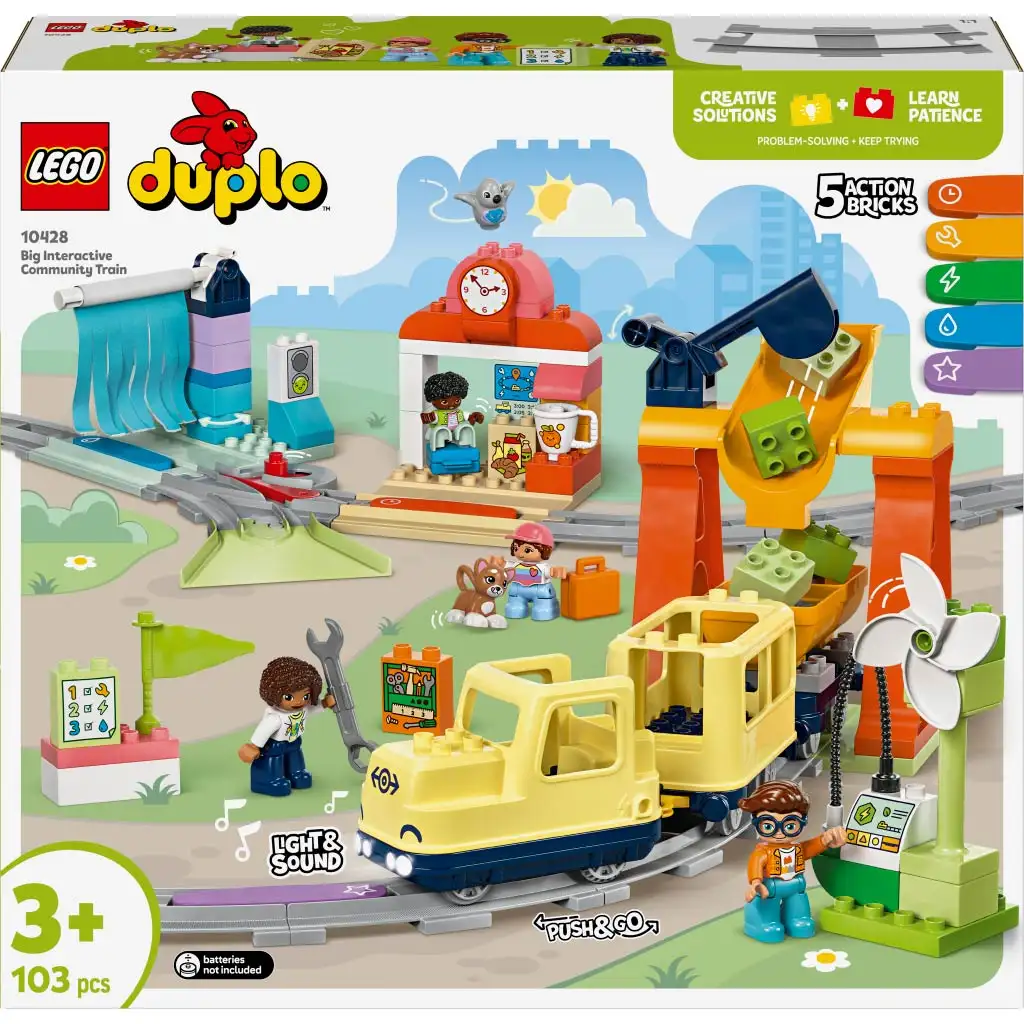 LEGO® DUPLO®: Nagy interaktív vonat (10428) kép 1