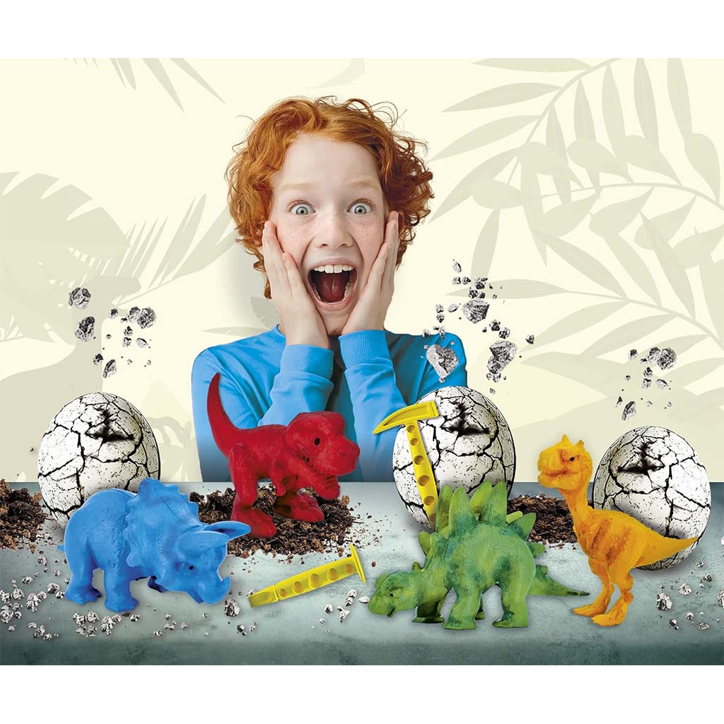 I'm Genius Dinosaur World gyűjthető meglepetés dinók tojásban - Lisciani kép 2