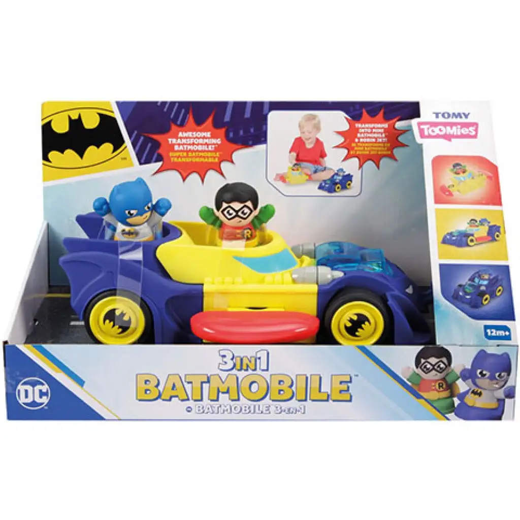 Toomies: Tologatható Batmobil 3 az 1-ben kép 1