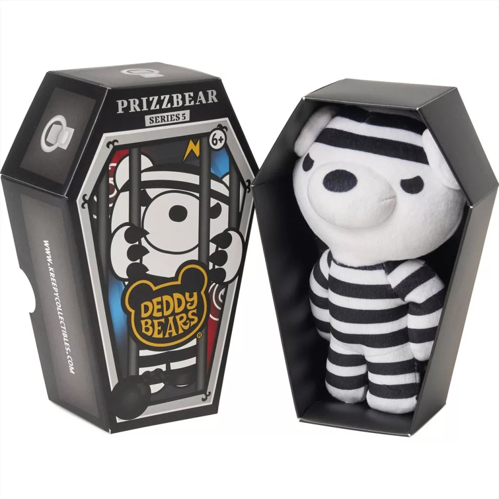 Deddy Bear Prizzbear plüss koporsóban, 5. sorozat, 15cm kép 1