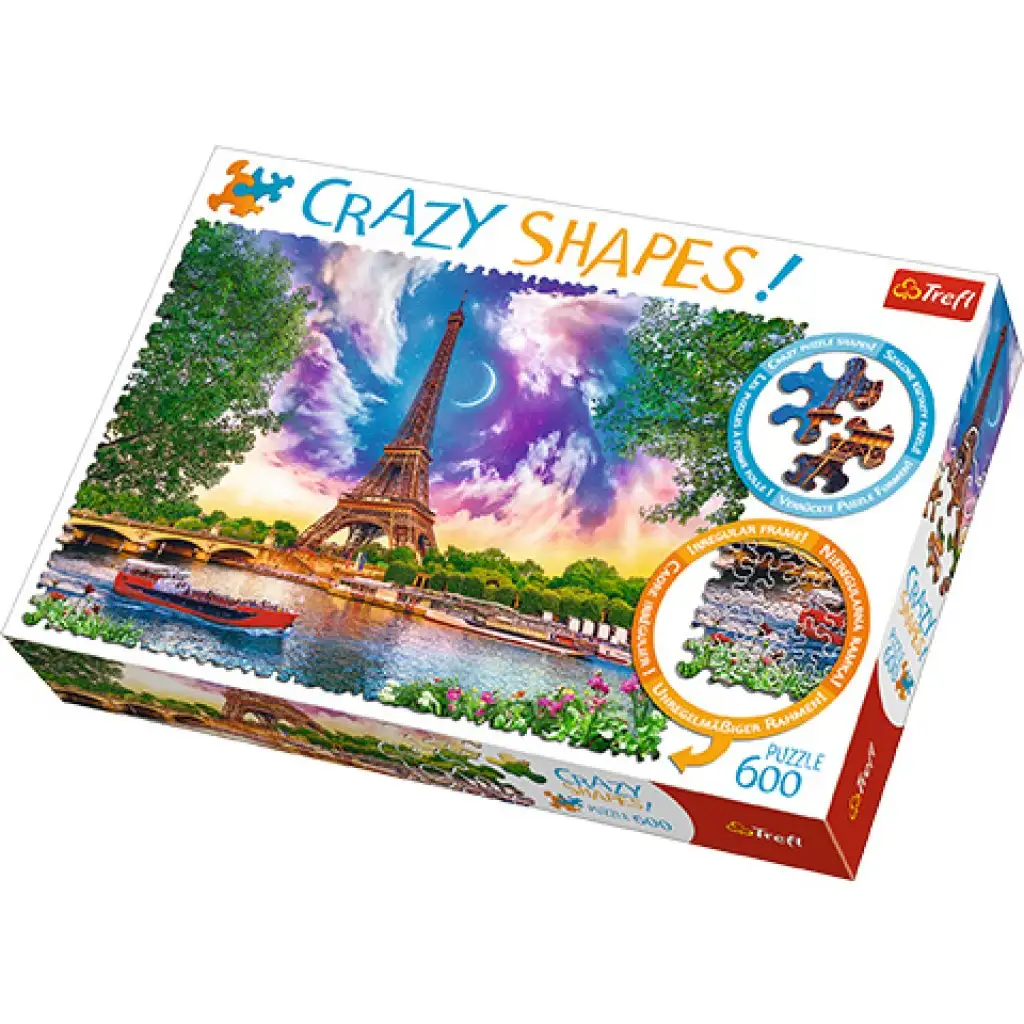 Égbolt Párizs felett 600db-os puzzle - Trefl kép 1