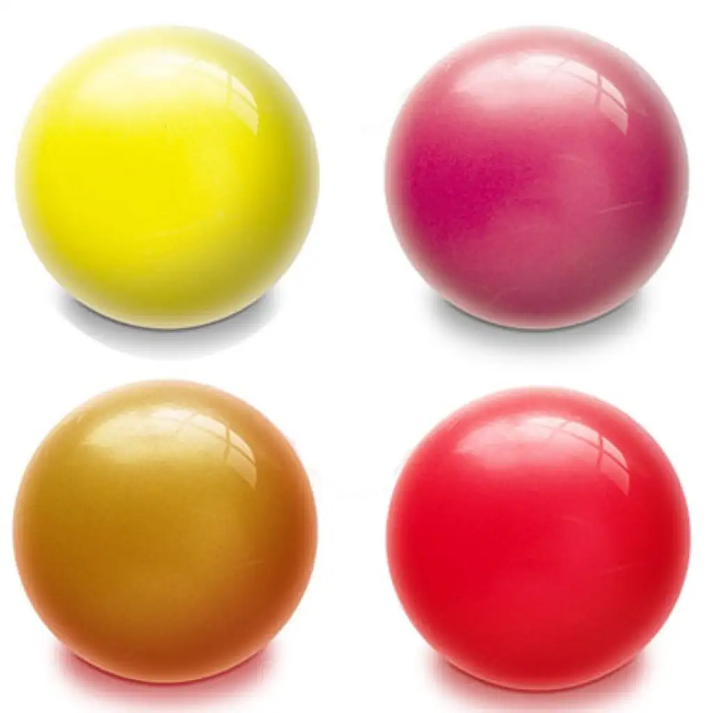Egyszínű Fluo gumilabda 14cm több színben kép 1