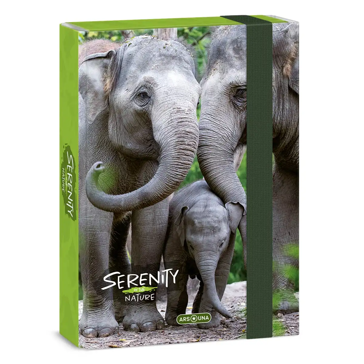 Ars Una: Serenity Elefánt A5-ös füzetbox kép 1