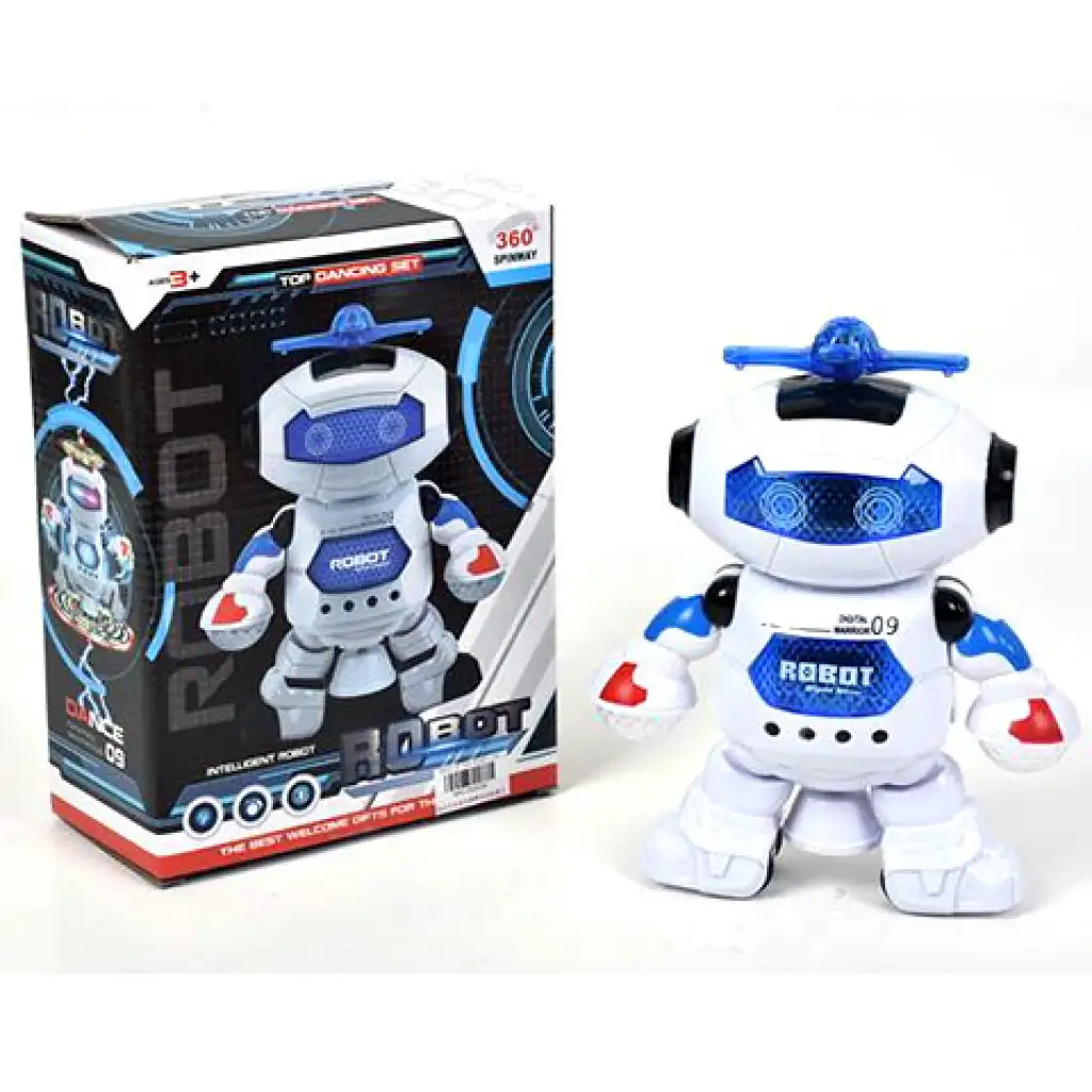 Elektronikus táncoló robot funkciókkal 20cm kép 1