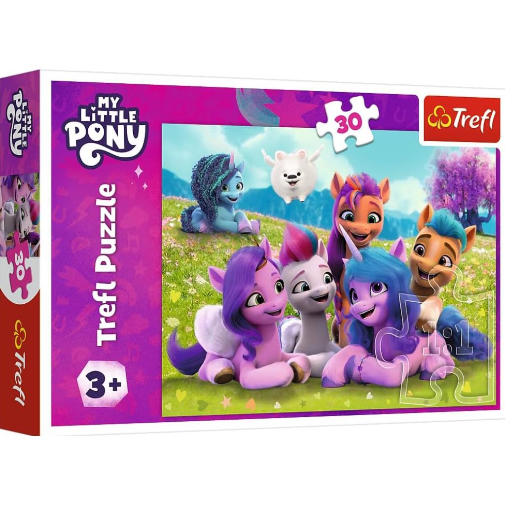 Én kicsi pónim 30db-os puzzle - Trefl kép 1