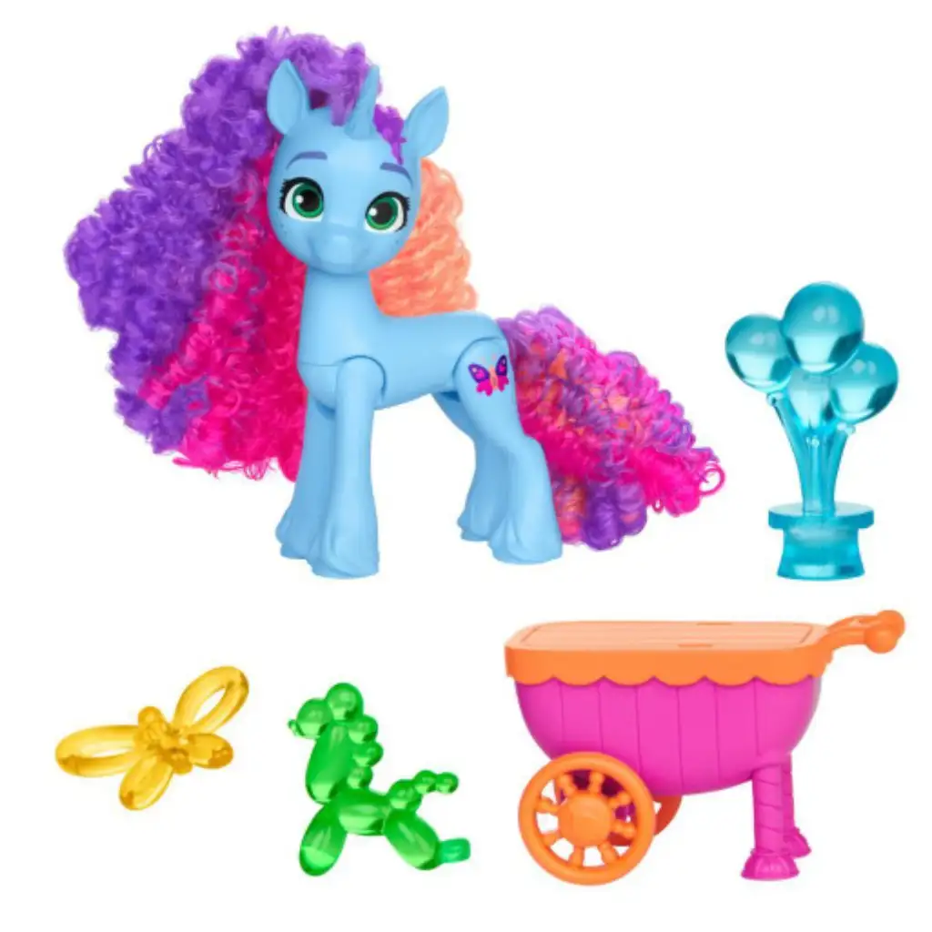 Én kicsi pónim: Mondd el a meséd lufis Misty Brightdawn póni figura - Hasbro kép 1
