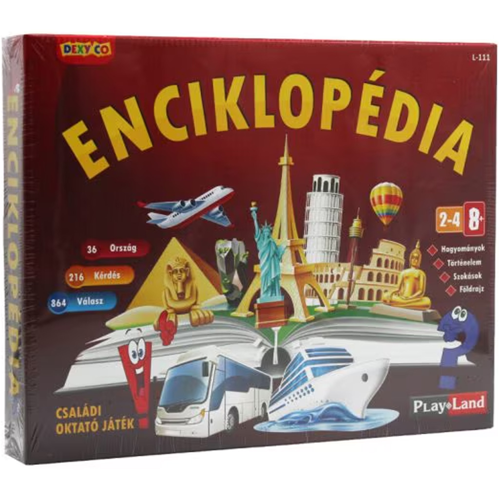 Playland: Enckilopédia társasjáték kép 1