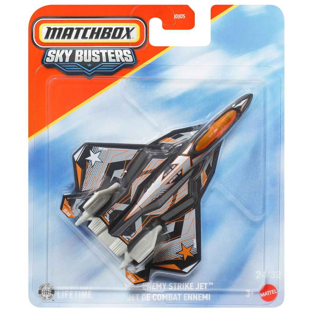 Matchbox Sky Busters: Enemy Strike Jet repülő modell 1/64 – Mattel kép 1