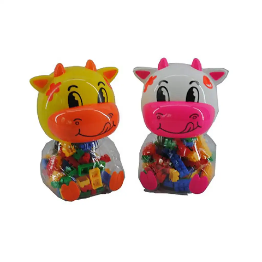 88db-os építőkocka szett bocis tárolóban kép 1