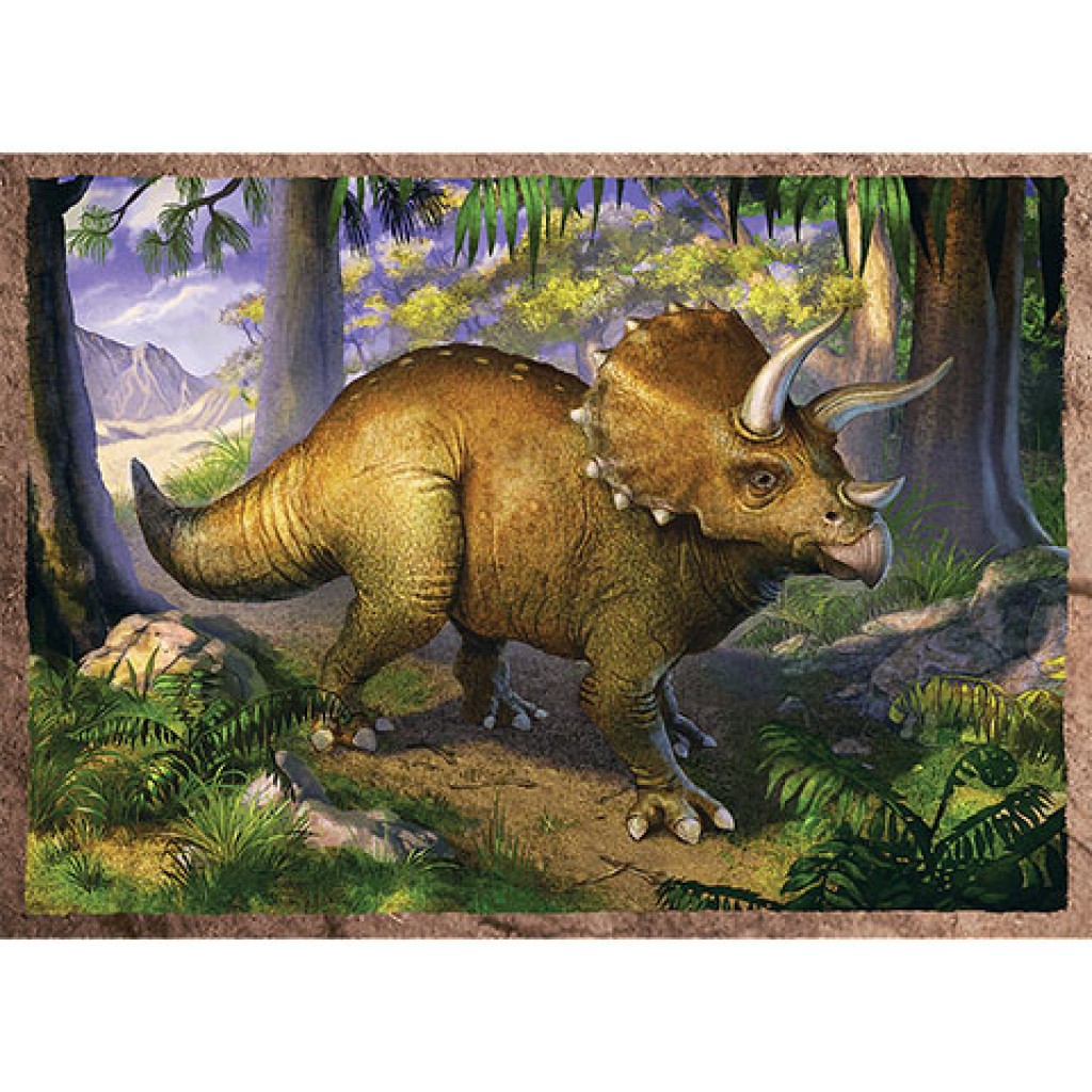 Érdekes dínók 4 az 1-ben puzzle - Trefl kép 3