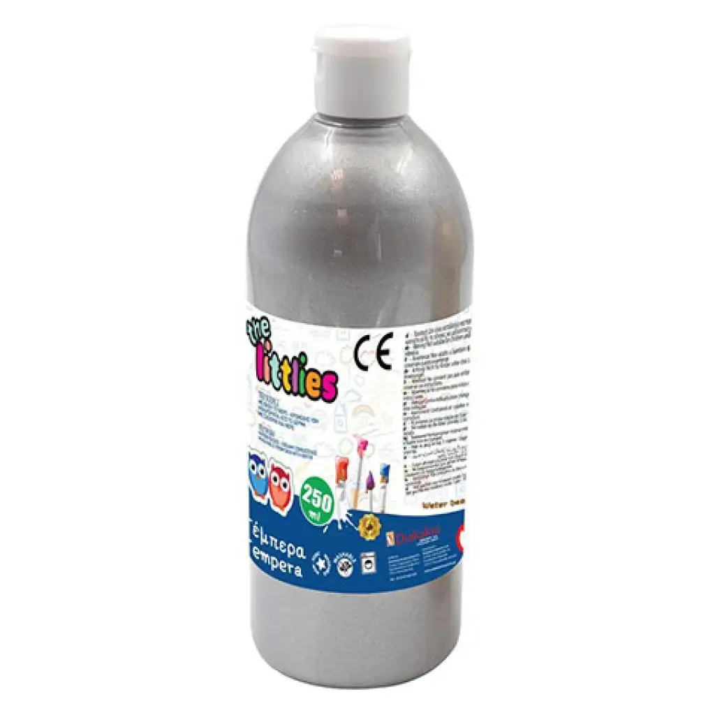 The Littlies: Ezüst színű tempera 250ml kép 1