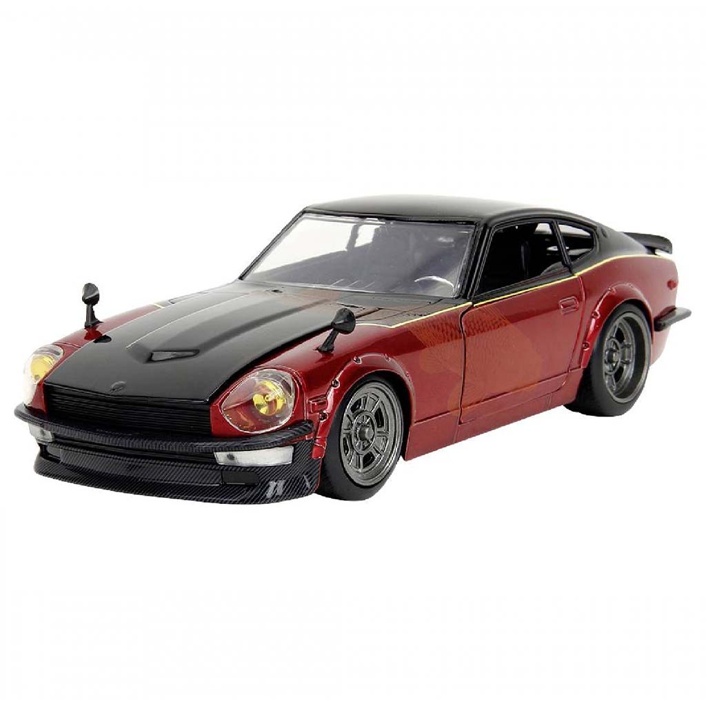 Halálos iramban: 1972 Datsun (F10) fém autómodell 1/24 - Jada Toys kép 2