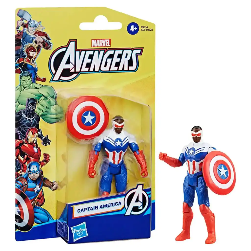 Bosszúállók: Amerika kapitány figura 10cm (Sam Wilson x Sólyom megjelenés) - Hasbro kép 1