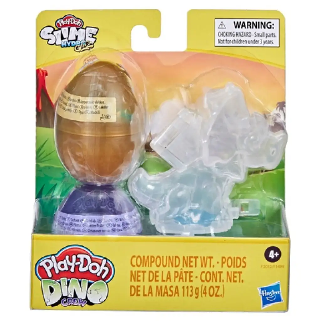 Play-Doh: Dino Crew Eggs & Dinosaur Bones Triceratops játékszett - Hasbro kép 1