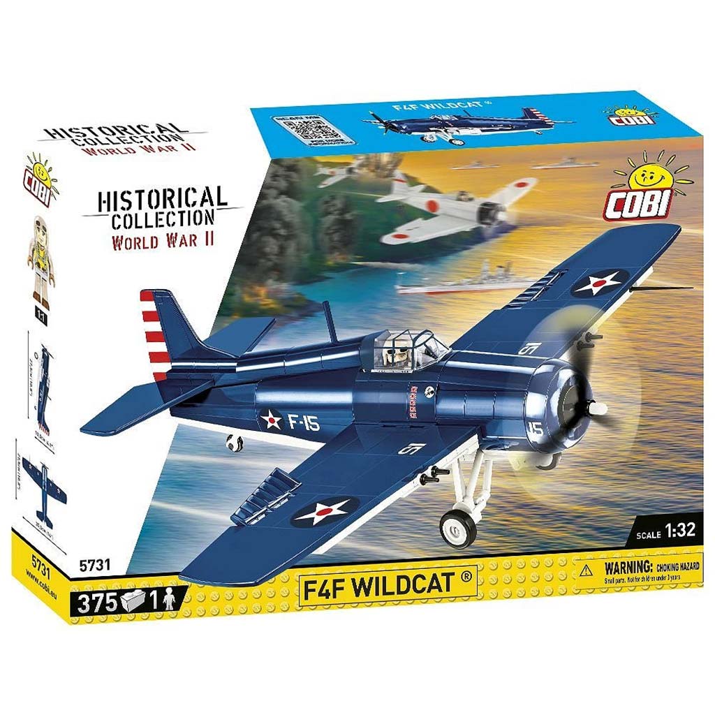 COBI: F4F Wildcat – Northrop Grumman repülőgép építőjáték (5731) kép 1